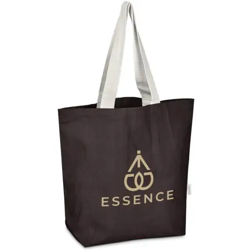 Kooshty Cobbler Cotton Tote Brown Branded